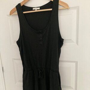 Z Supply Lightweight Romper - Black - Size M